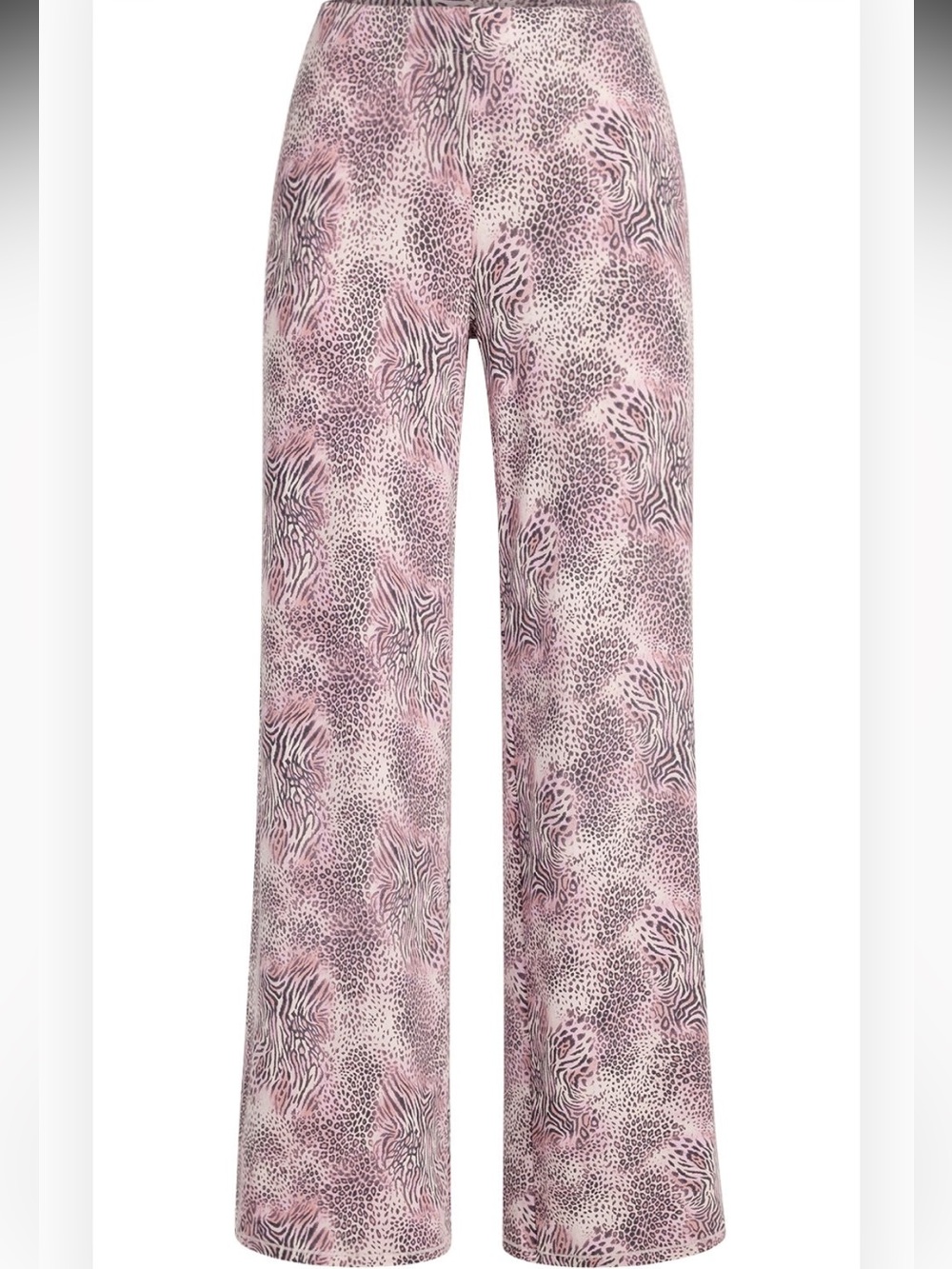 #814 NWT SKIMS Sleep Straight Leg Pant Bloom Mini Multi Animal S Limited